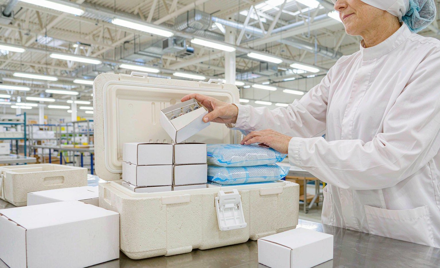 Cold chain packing