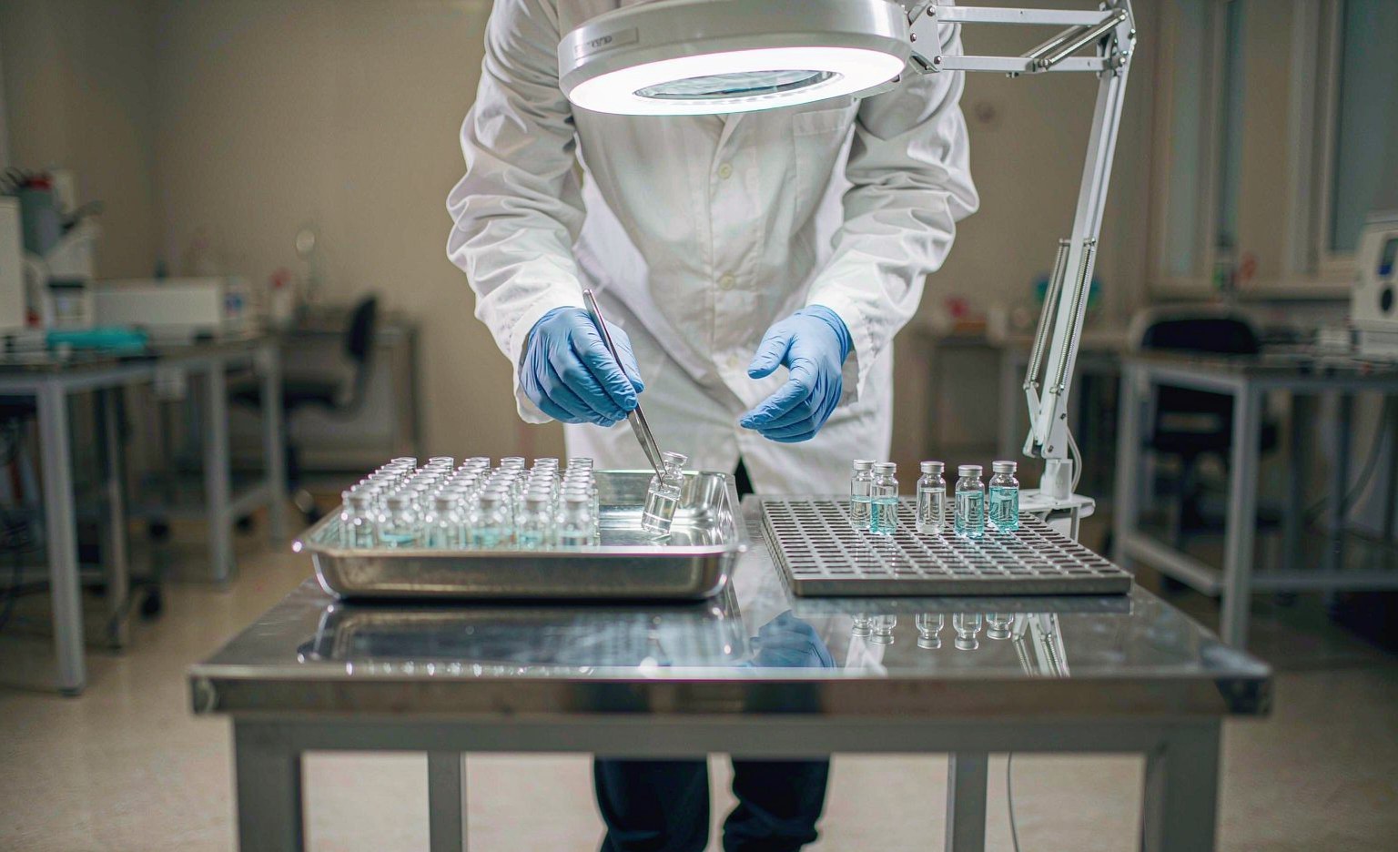 Quality control vial inspection